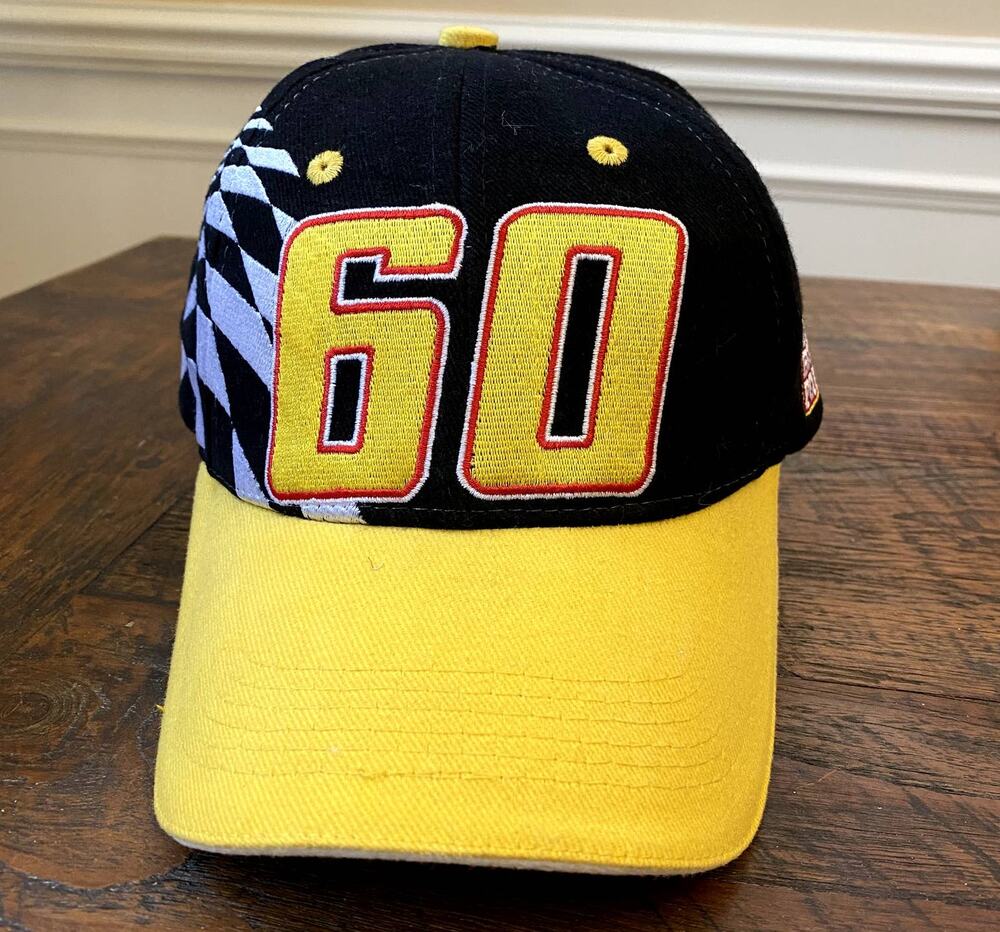 Vintage NASCAR Racing #60 Winn Dixie Racing Adjustable Velcro Hat Cap